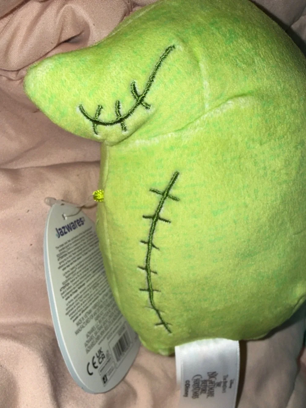 RARE 5” Nightmare Before Christmas Green “Oogie Boogie” Squishmallow Plush!